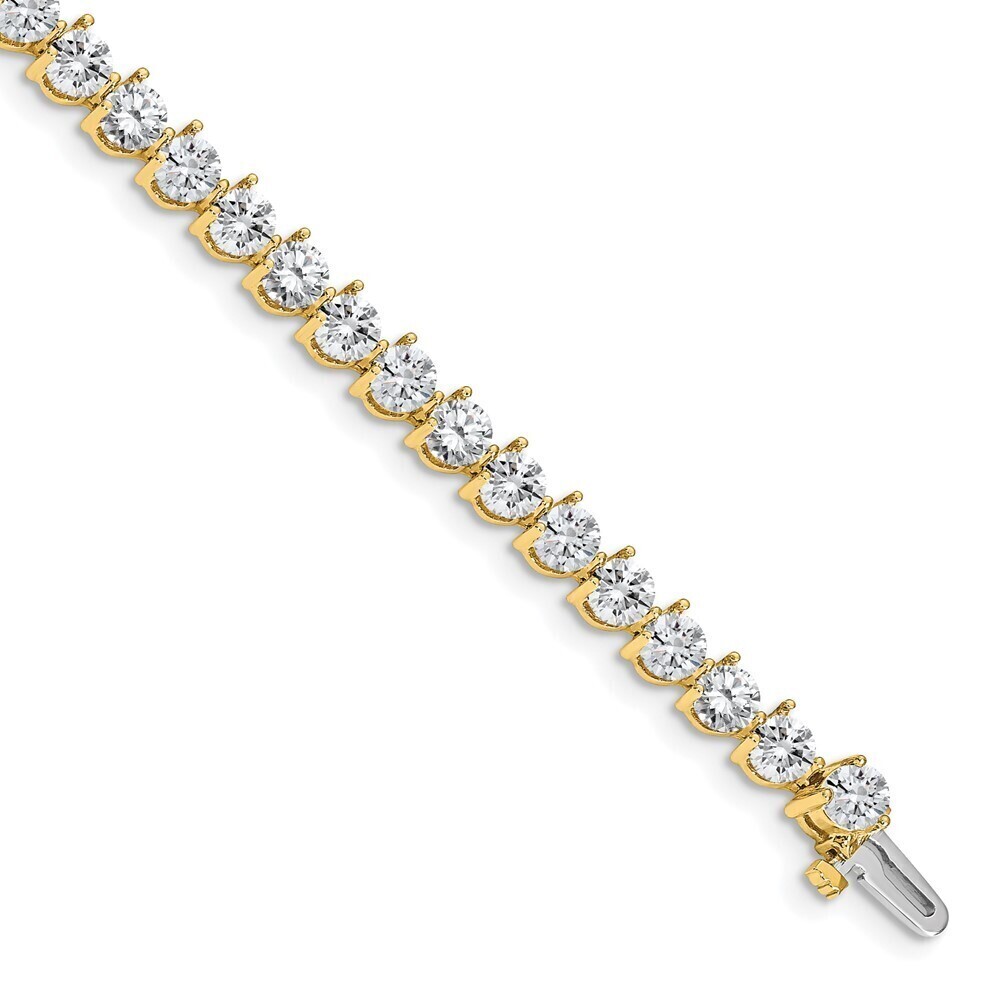 Kazi Luxury 14k Diamond Tennis Bracelet Mounting